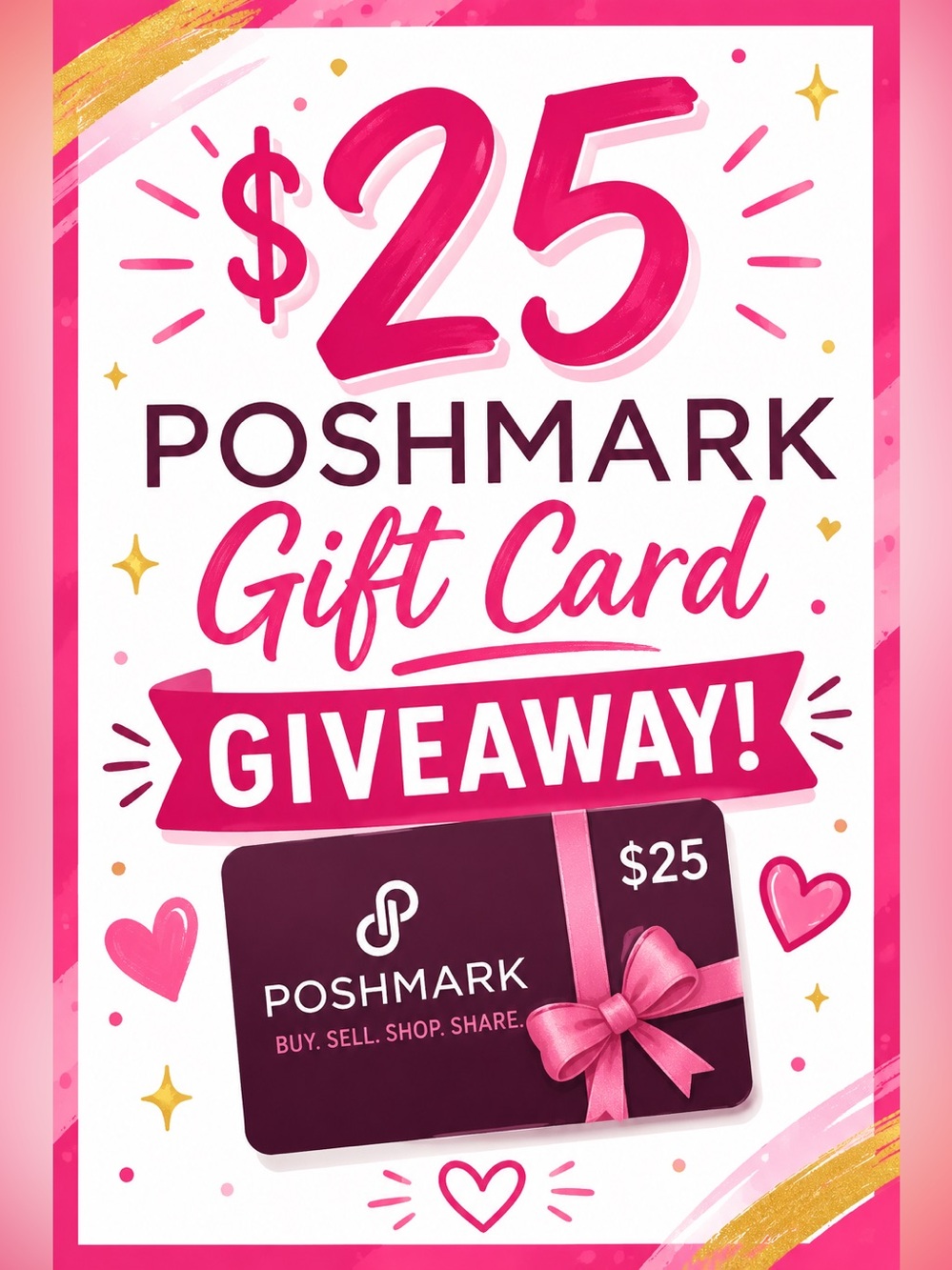 Poshmark $25 Gift Card Giveaway!